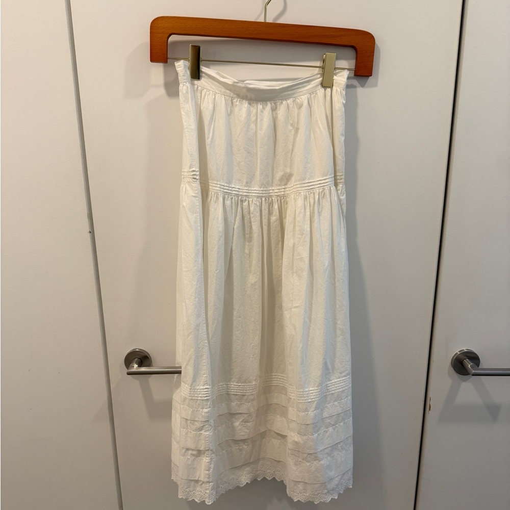 Doen Sebastiane white skirt size S small